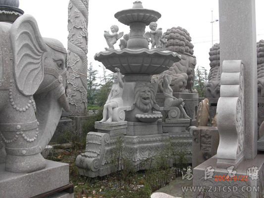 喷泉类石雕